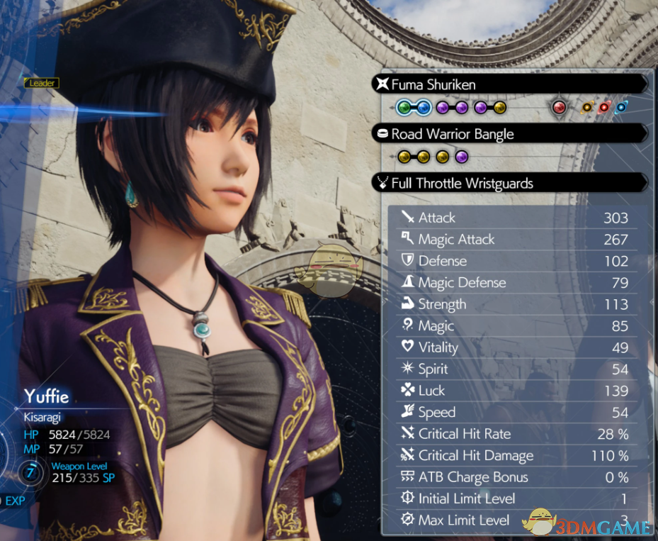 《最终幻想7：重生》尤菲的海盗比基尼MOD