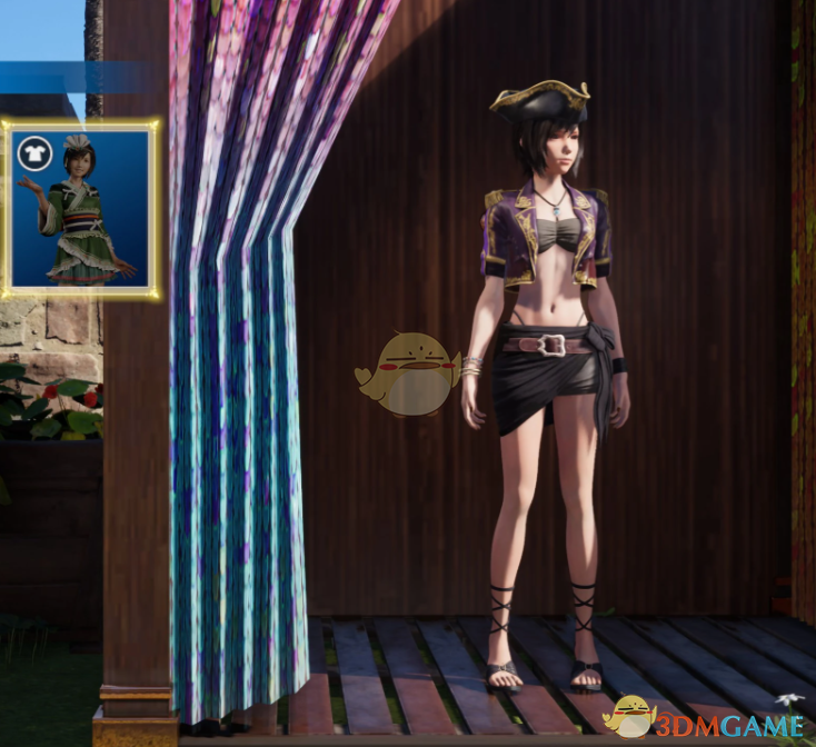 《最终幻想7：重生》尤菲的海盗比基尼MOD