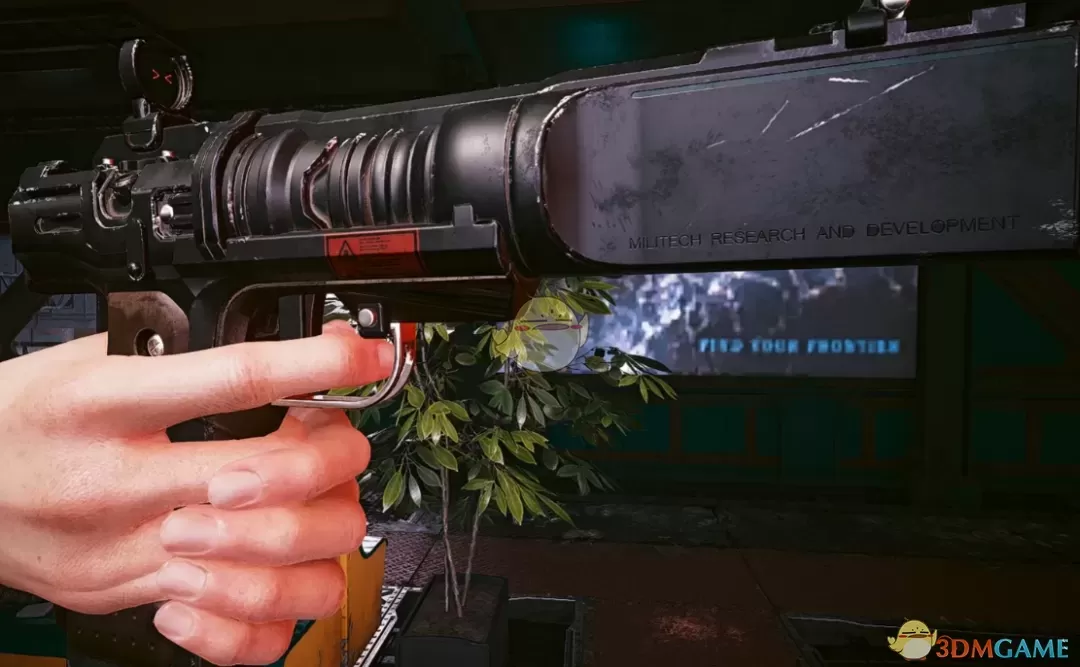 《赛博朋克2077》军用科技实验激光手枪MOD