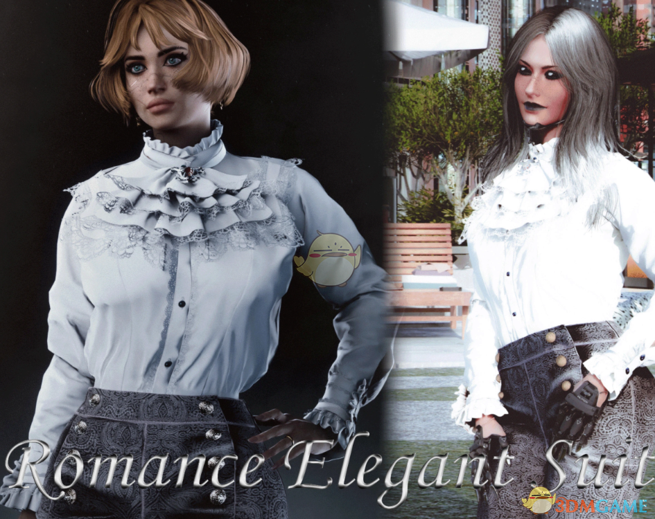 《赛博朋克2077》生化危机4浪漫套装MOD