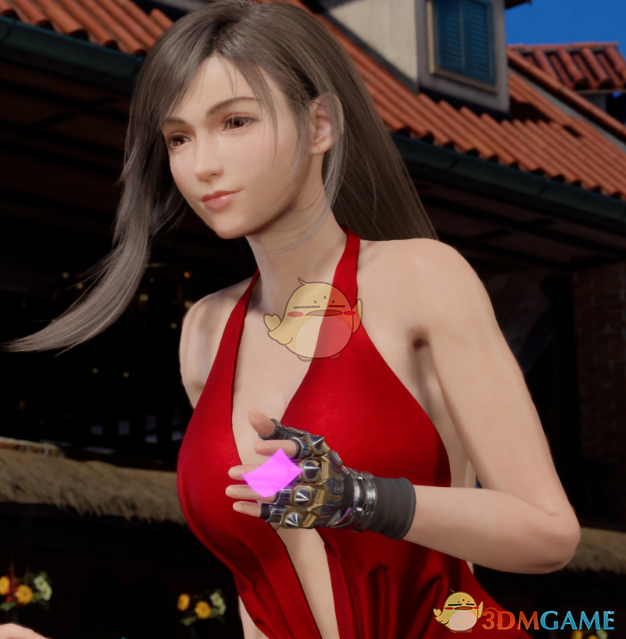 《最终幻想7：重生》蒂法的酒红舞会礼裙MOD