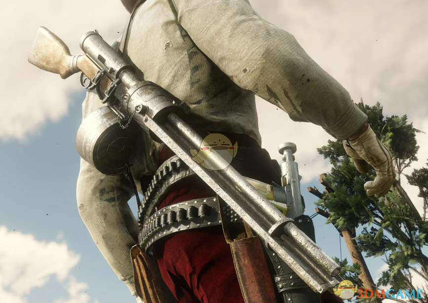 《荒野大镖客2》加特林机枪MOD