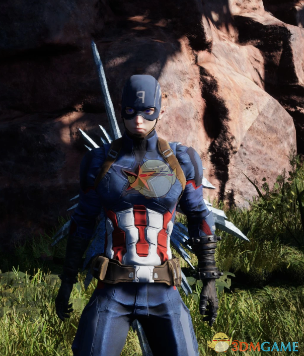 《最终幻想7：重生》克劳德的美国队长制服MOD