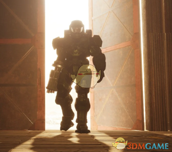 《最终幻想7：重生》光环无限士官长替换巴雷特MOD