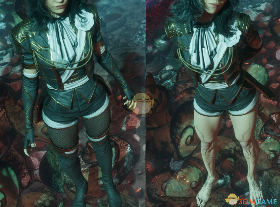 《光与影：33号远征队》吕涅的光腿套装MOD