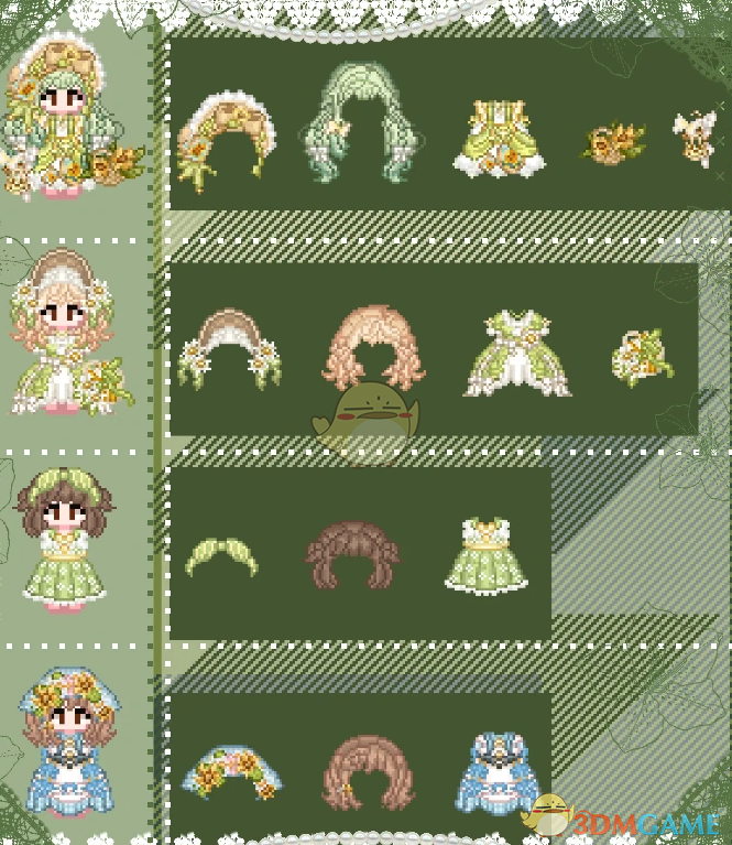 《星露谷物语》田园绿清新服装包MOD