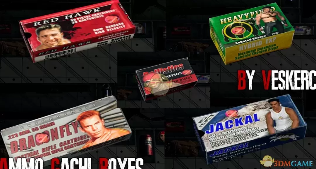 《生化危机4：重制版》弹药盒的鬼畜哲学图案MOD