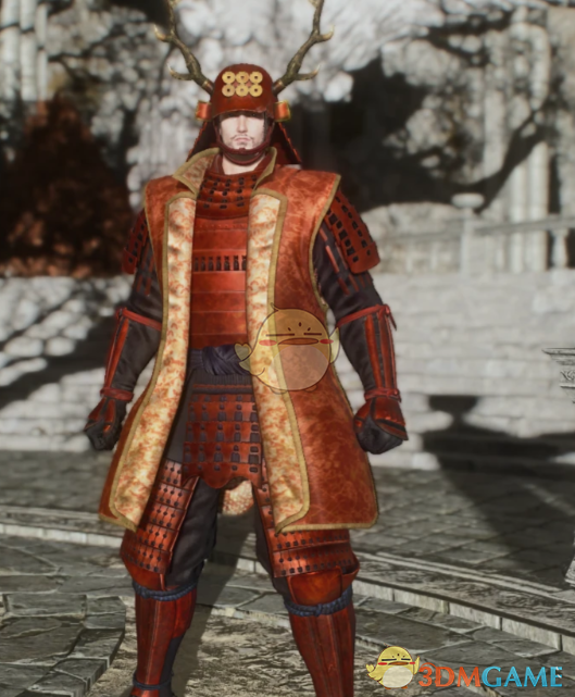《艾尔登法环》仁王真田深红套装MOD