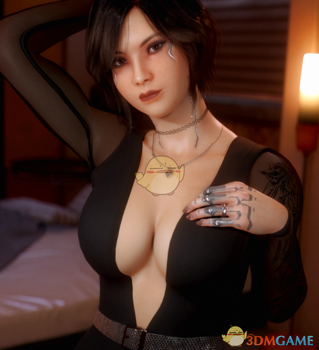 《赛博朋克2077》午夜华丽礼服MOD