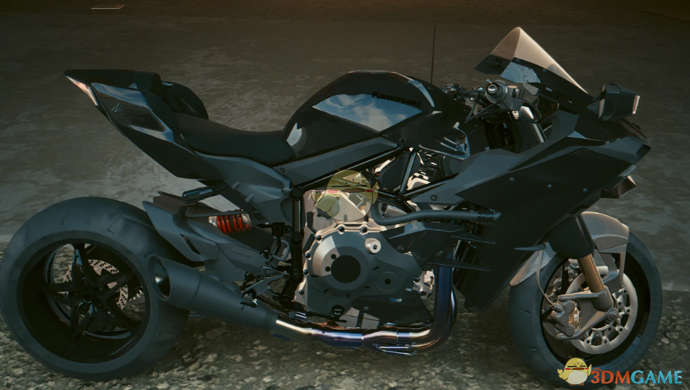 《赛博朋克2077》川崎忍者H2R摩托车MOD