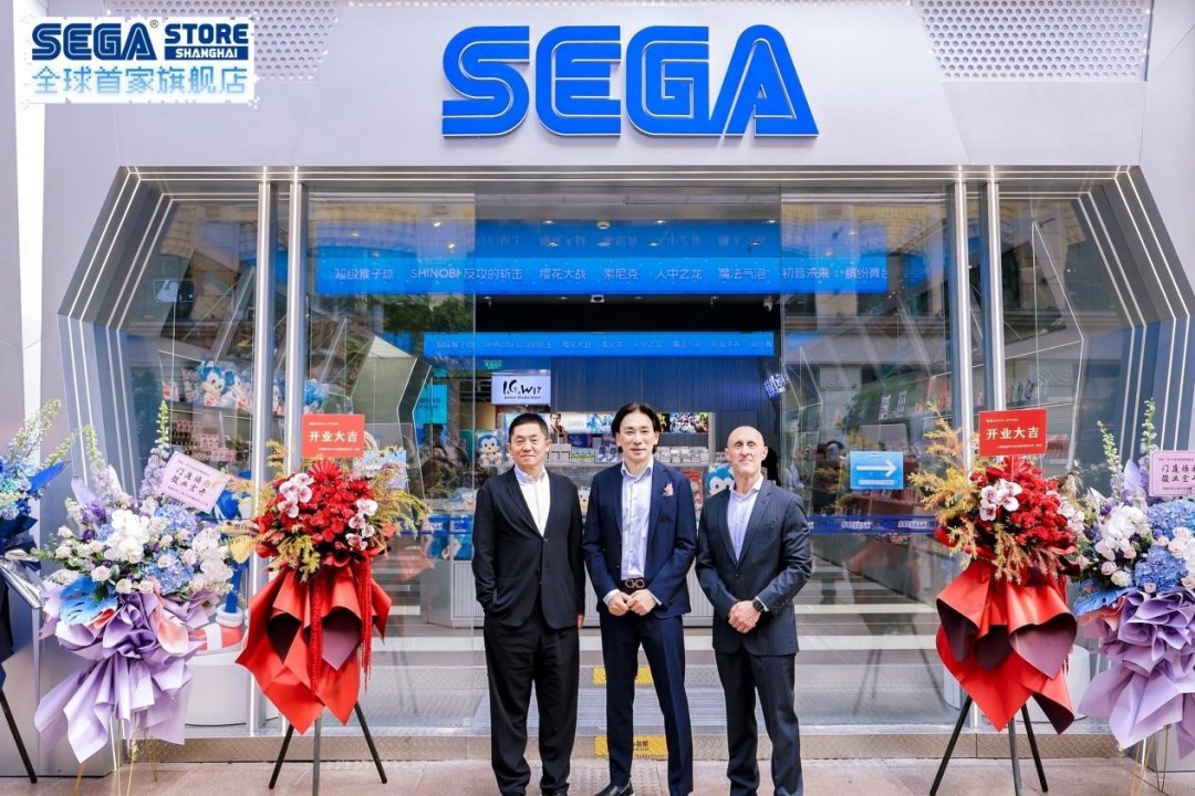世嘉全球首家旗艦店開業(yè)儀式盛大舉行 索尼克空降百聯(lián)ZX引爆狂歡   