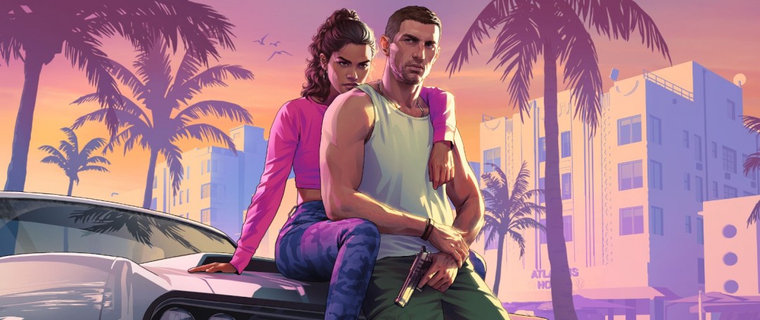 《GTA6》精美壁纸欣赏 男女主角登场亮相