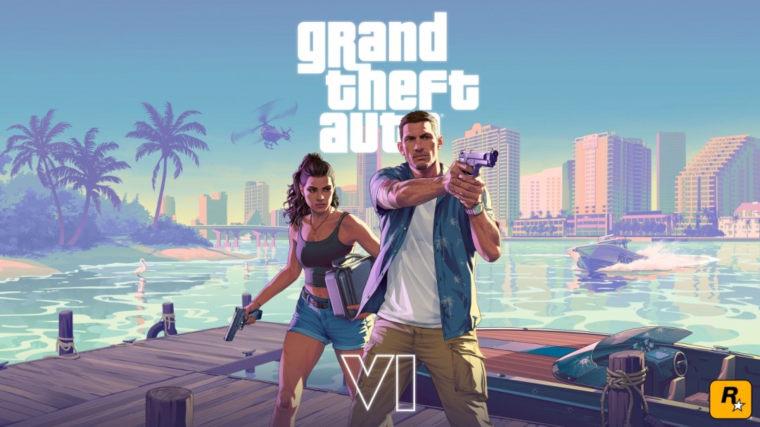 《GTA6》精美壁纸欣赏 男女主角登场亮相