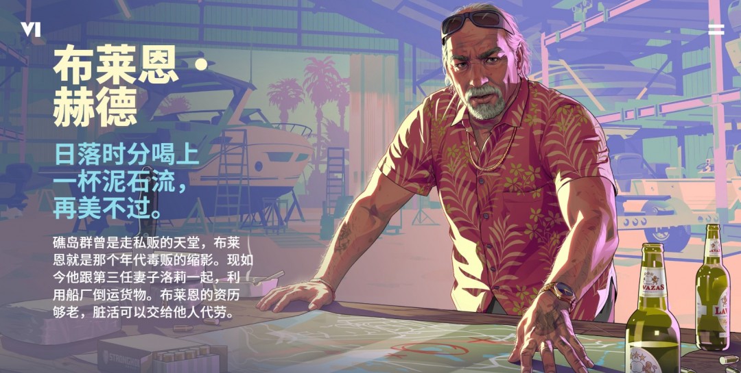 《GTA6》简体中文官网上线 官方中文版预告