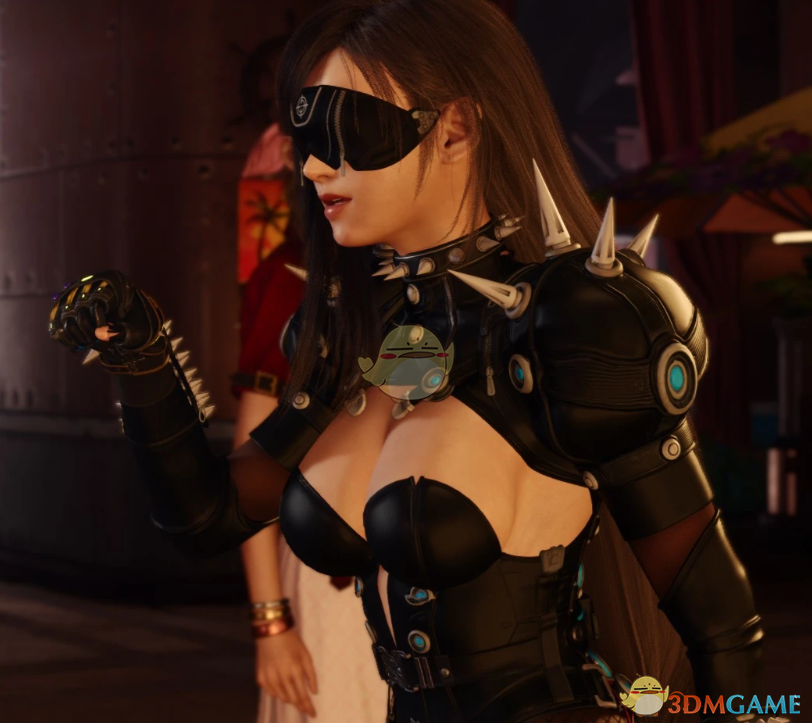 《最终幻想7：重生》蒂法的性感第一后裔黑荆棘套装MOD