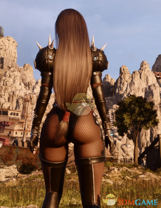 《最终幻想7：重生》蒂法的性感第一后裔黑荆棘套装MOD