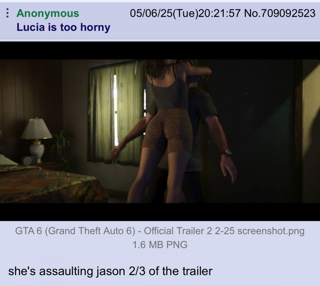 《网友吐槽〈GTA6〉预告：女主太色，一直骚扰男主》-游戏基地