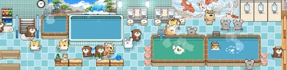 線條小狗官方游戲《線條小狗：動物溫泉》定檔5月14日Steam發(fā)售