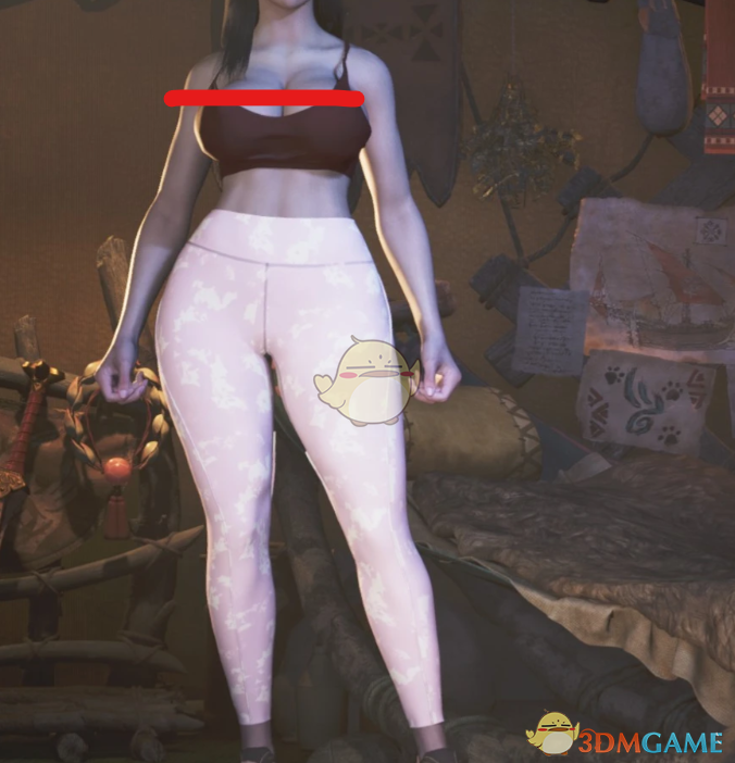 《怪物猎人：荒野》性感瑜伽套装MOD