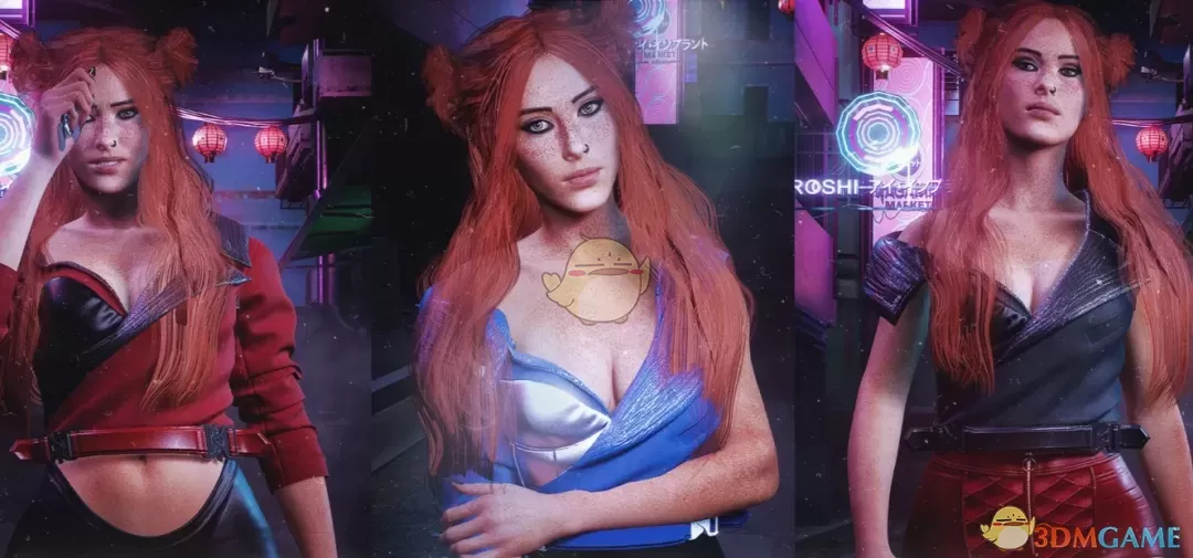 《赛博朋克2077》BZ露脐上衣MOD