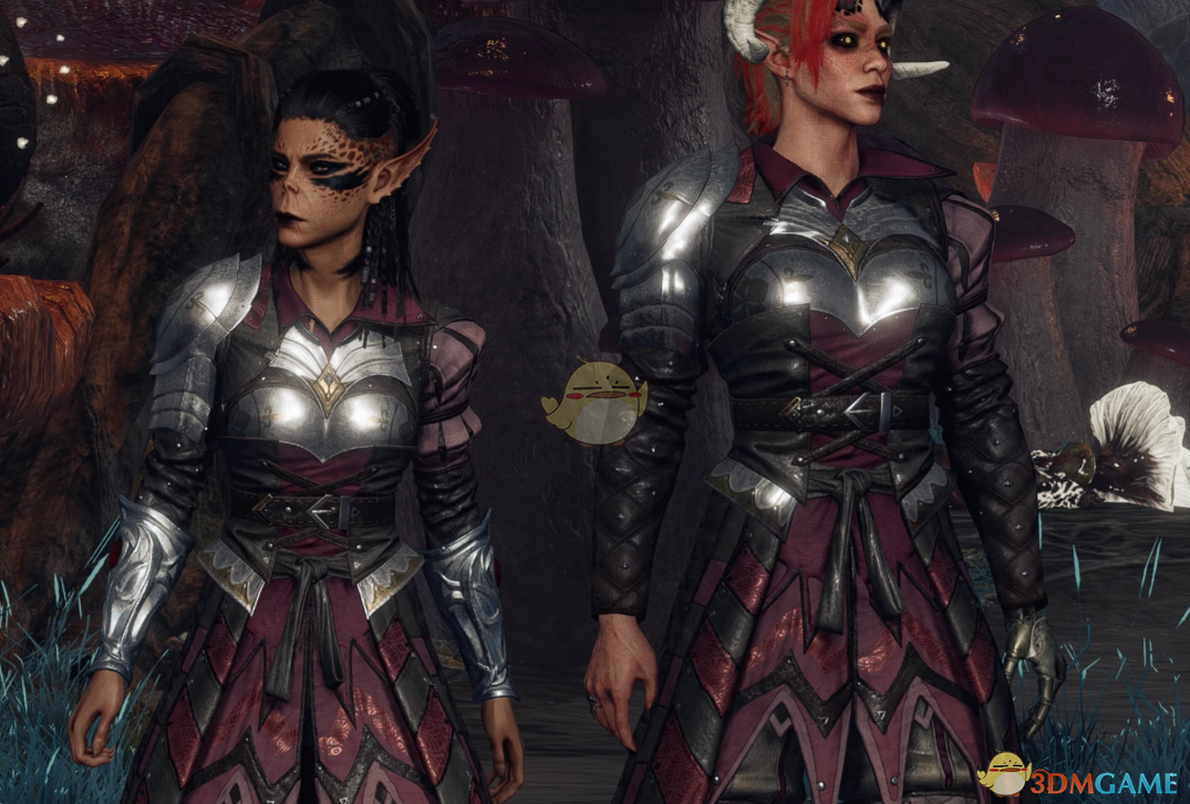 《博德之门3》半板装甲MOD