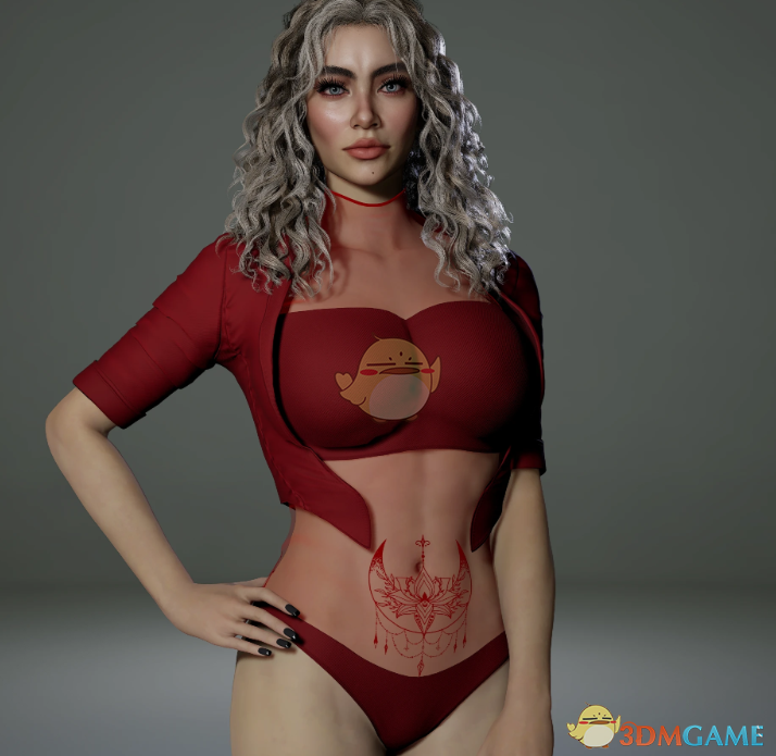 《InZOI》紧身蕾丝连衣裤MOD