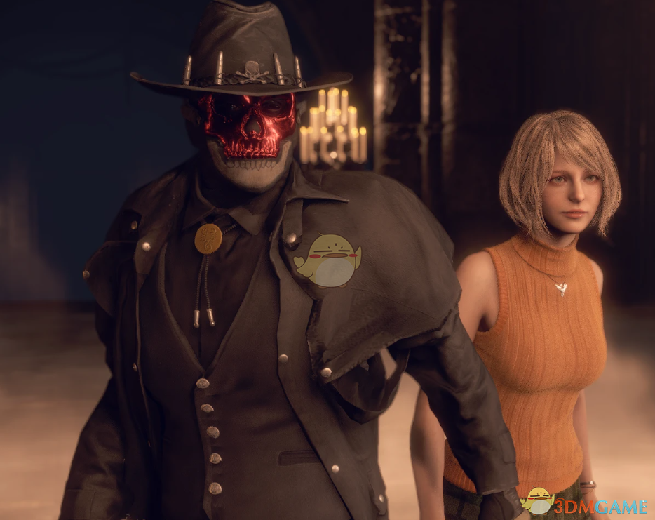 《生化危机4：重制版》使命召唤幽灵元帅替换里昂MOD