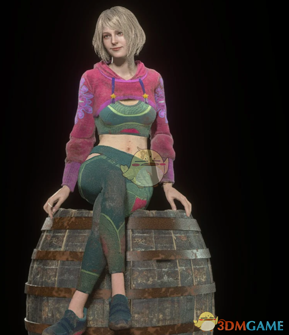 《生化危机4：重制版》阿什莉的漫步女孩套装MOD
