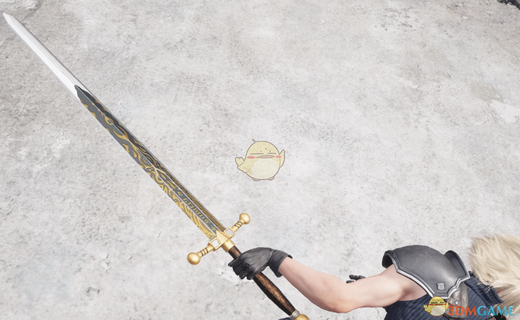 《最终幻想7：重生》克劳德的秘金骑士之剑MOD