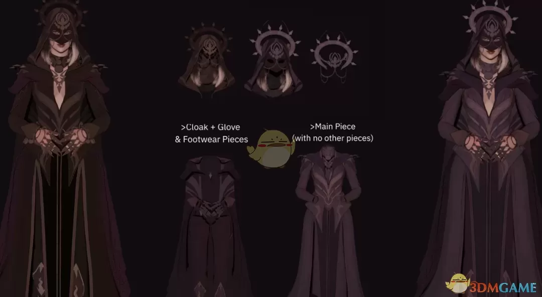 《博德之门3》夜夫人神祇盔甲MOD