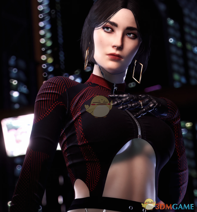 《赛博朋克2077》休闲露脐装MOD