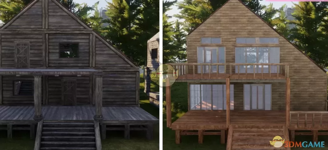 《幻兽帕鲁》更好建材质感MOD