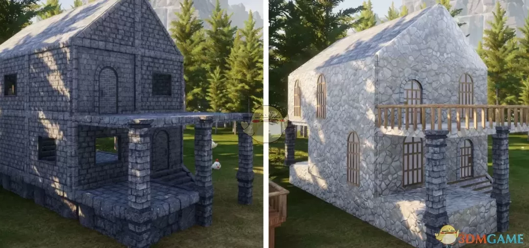 《幻兽帕鲁》更好建材质感MOD