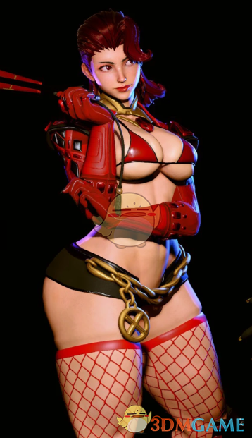 《街头霸王6》火舞的漫威争锋白皇后套装MOD