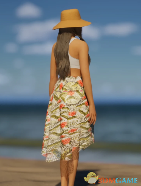 《InZOI》飘逸的物理中长裙MOD