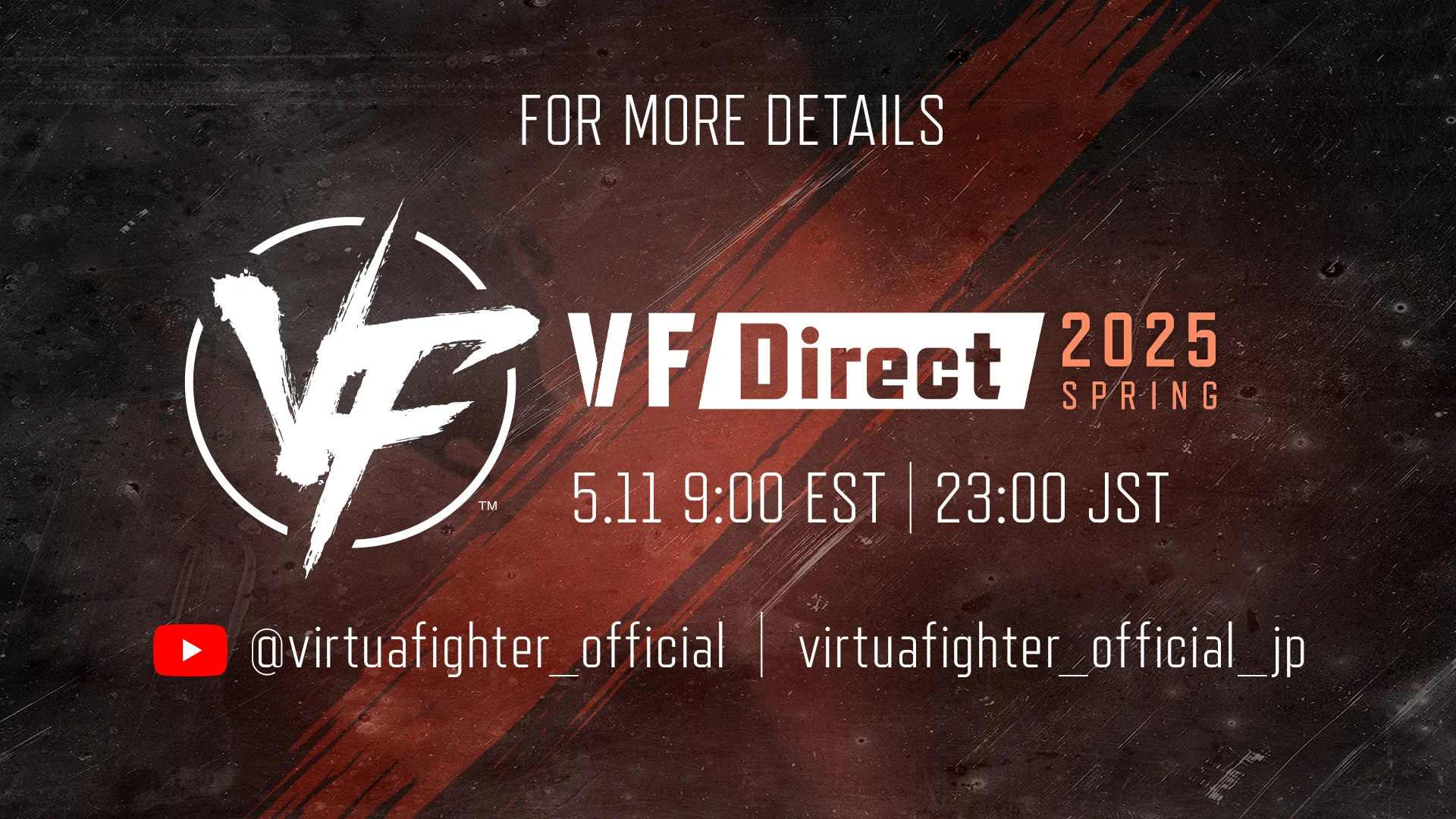 世嘉本周日将公布 VR 战士 2025 春季直面会新作消息-Domino