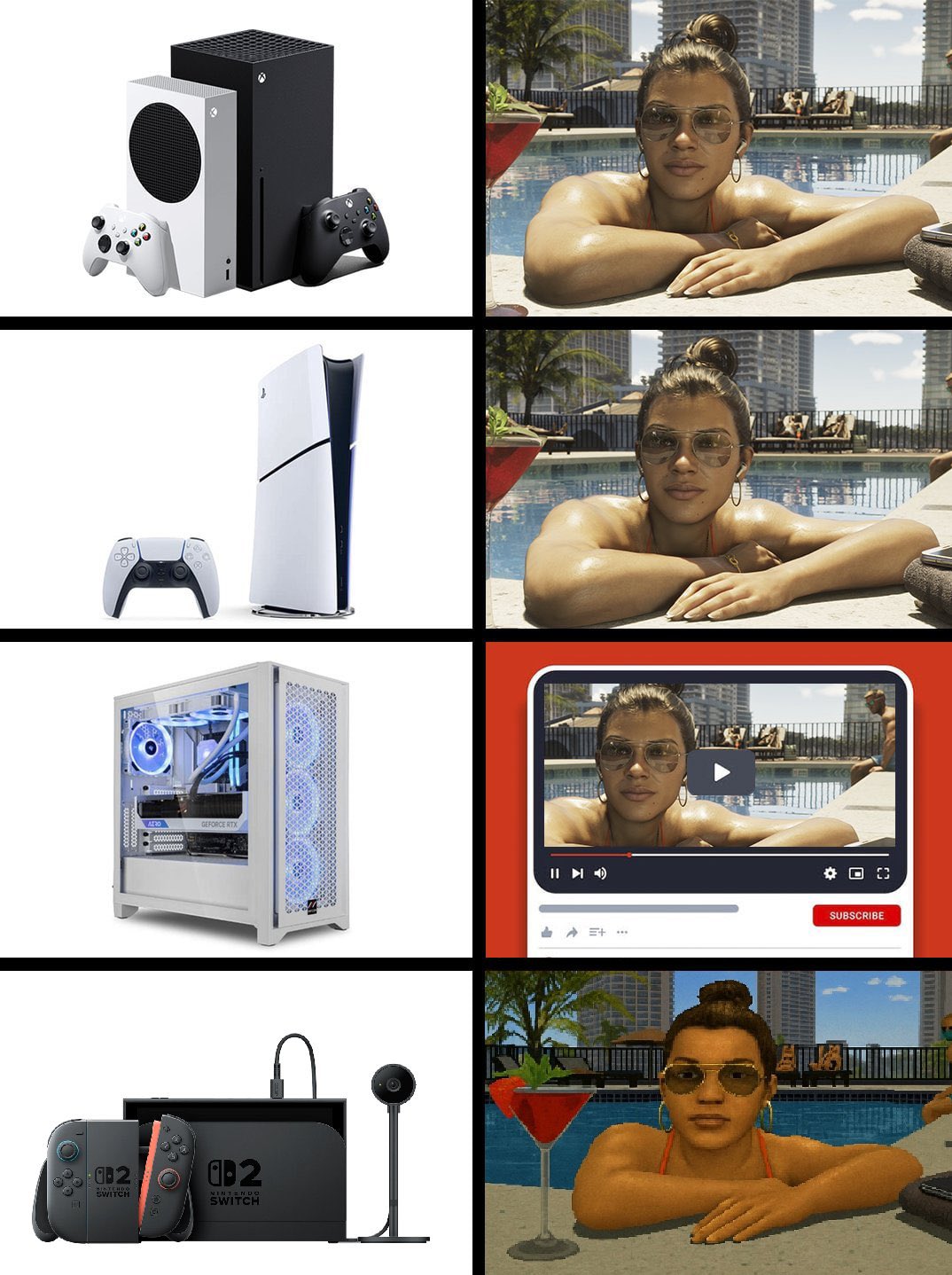 海外主機(jī)黨嘲笑PC玩家：《GTA6》只配視頻通關(guān)