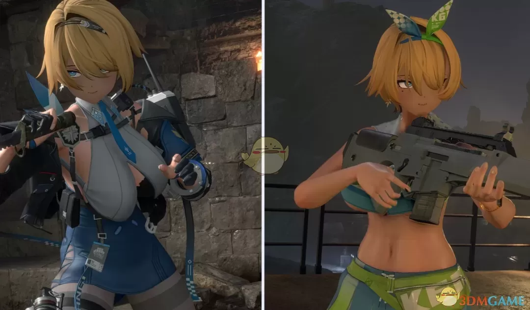 《生化危机4：重制版》少女前线2妮基塔替换里昂MOD