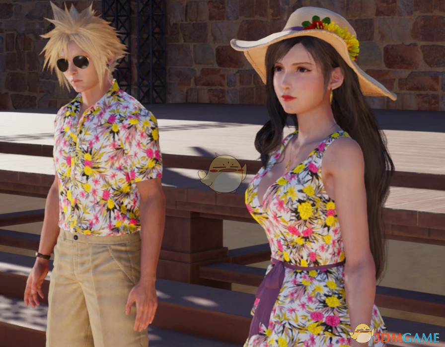 《最终幻想7：重生》蒂法的蜜月连衣裙MOD