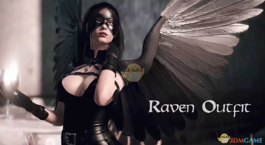《赛博朋克2077》渡鸦女神套装MOD