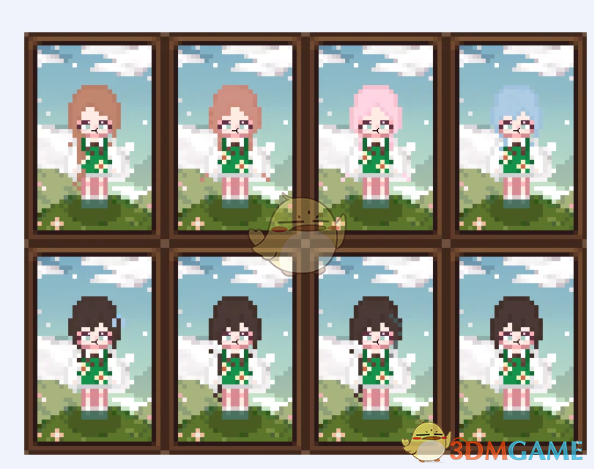 《星露谷物语》北鸢的发型包MOD