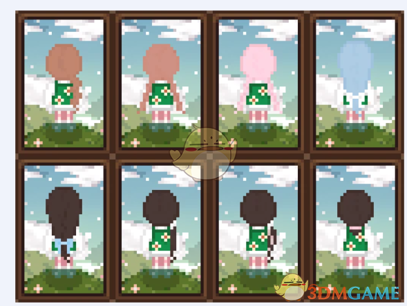 《星露谷物语》北鸢的发型包MOD