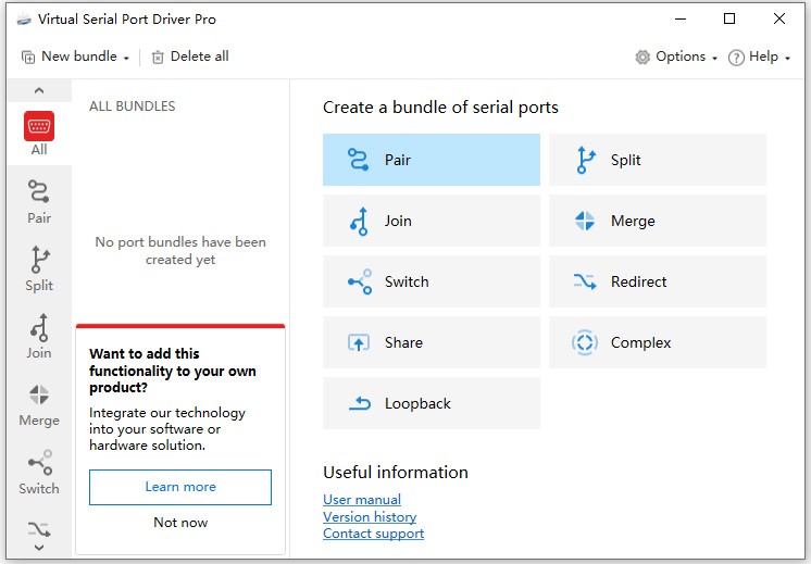 Virtual Serial Ports Driver免费版