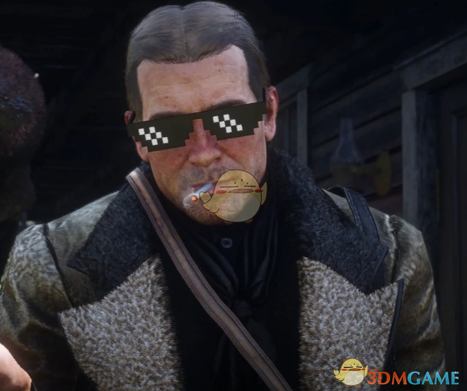 《荒野大镖客2》蒙太奇鬼畜墨镜MOD