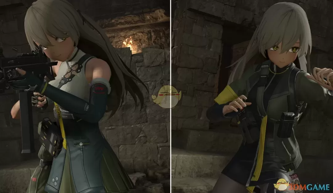 《生化危机4:重制版》少女前线2莱尼替换里昂MOD