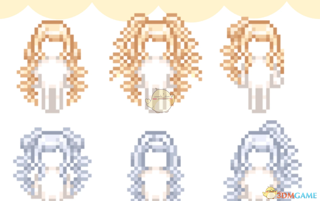 《星露谷物语》焦娇的卷发包MOD