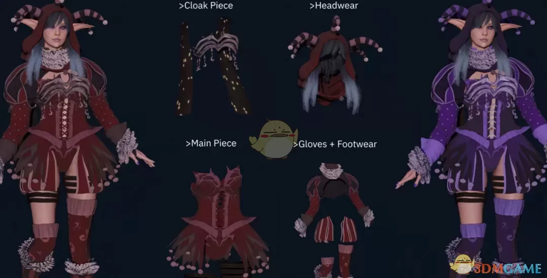 《博德之门3》吟游诗人套装MOD