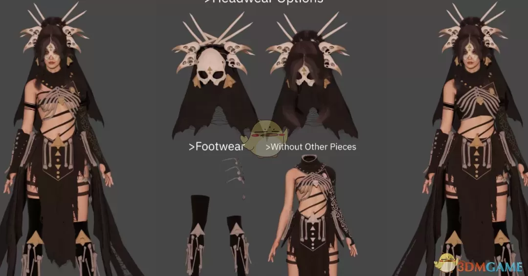 《博德之门3》骸骨先祖神祇盔甲MOD