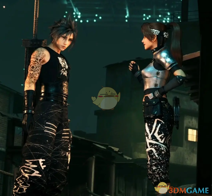 《最终幻想7：重制版》杰西的摇滚少女套装MOD