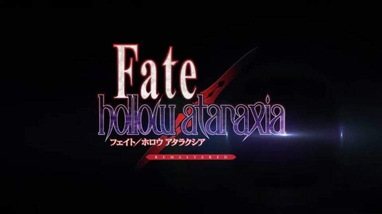 《Fate/hollow ataraxia》复刻版发行窗口确认 登陆NS和Steam